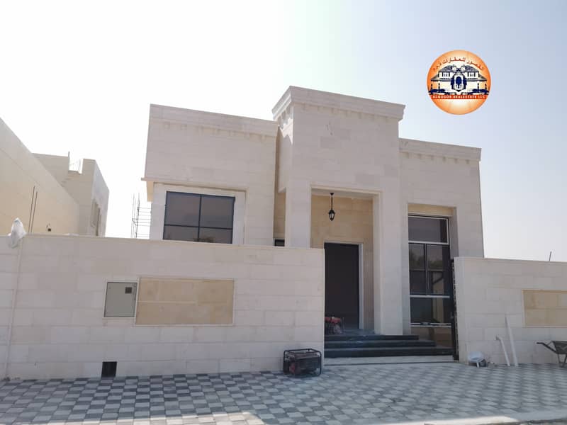 Villa for sale in Ajman, Al Amerah area, a third piece of the street, freehold
