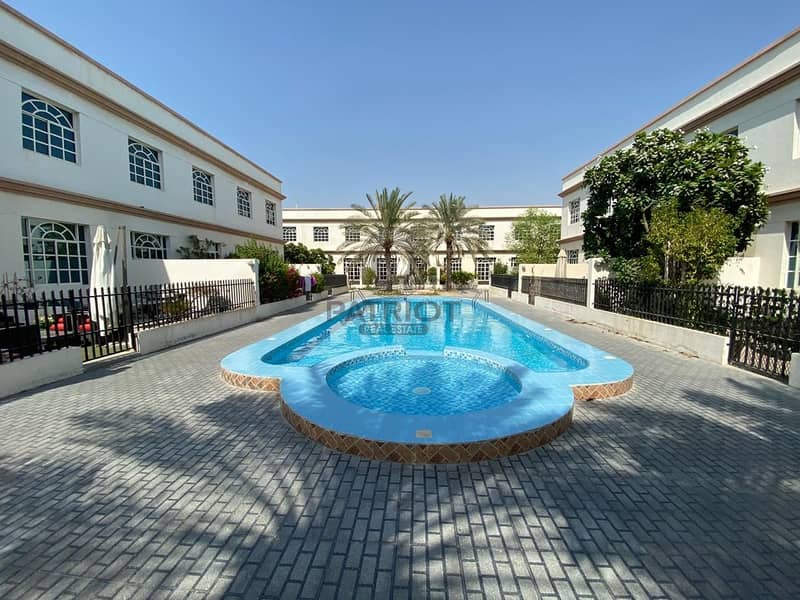 15 SUPER CLEAN 3BR MAIDS SHARED POOL PVT GARDEN IN AL SAFA 2