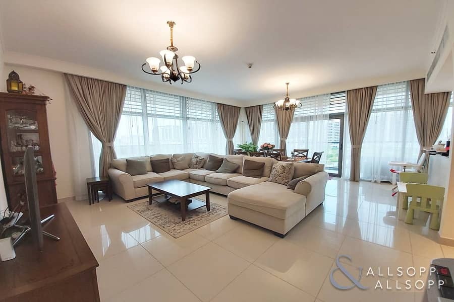 5 Full Park View | 3Bed | Maid's | Available