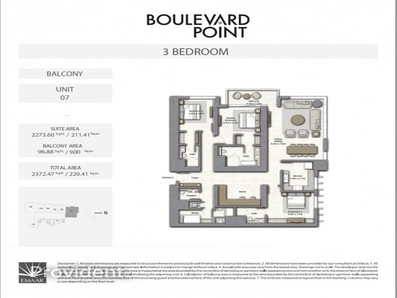 19 Brand New|3 Bed Plus Study|Burj & Boulevard View
