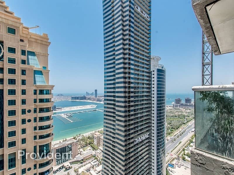 Partial Sea View|Vacant|3 B/R+M|Sulafa tower