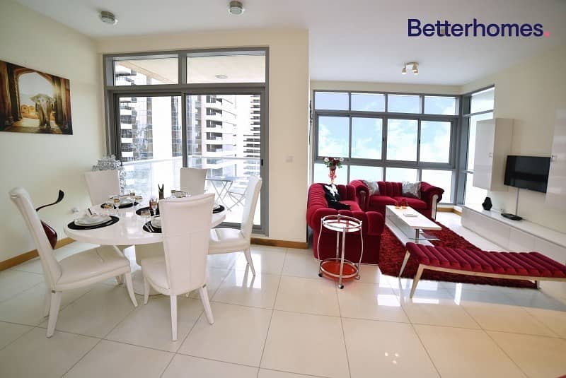 Furnished |High floor | Marina & Sea View