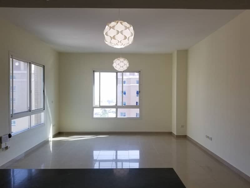 Luxury big studio with gym and pool central ac in mbz city 40k