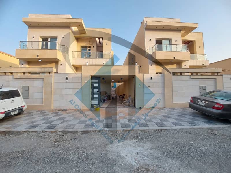 new villa nearby main road For Sale In Al mowihat Area Very Good Price and big build up area.