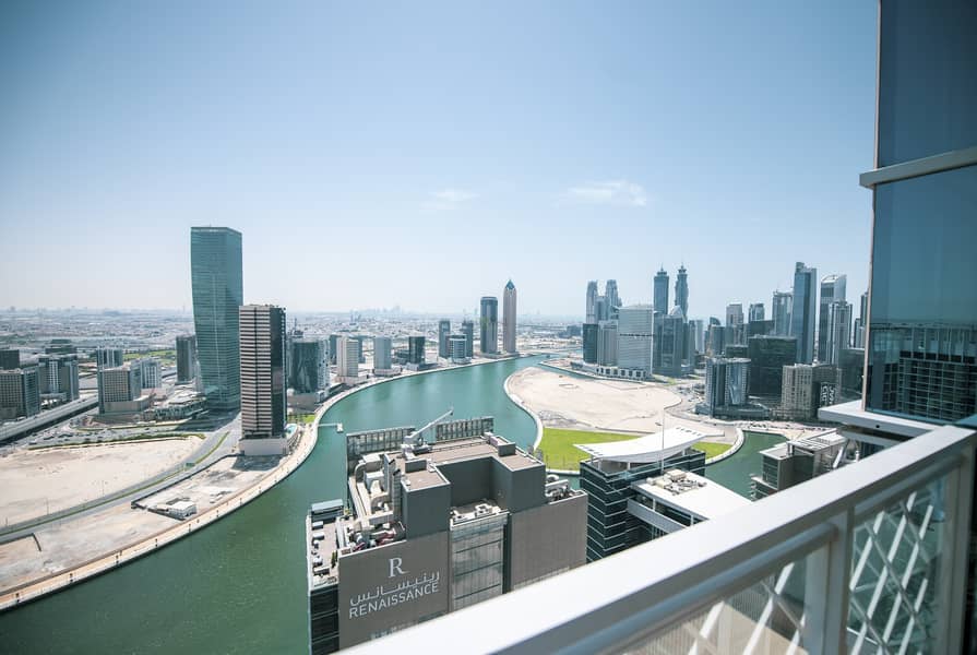6 Luxury Fully Furnished 2 BR | Canal & Burj View