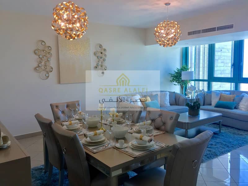 Luxurious furnished apartment with panoramic sea view distinguished with the highest quality standards