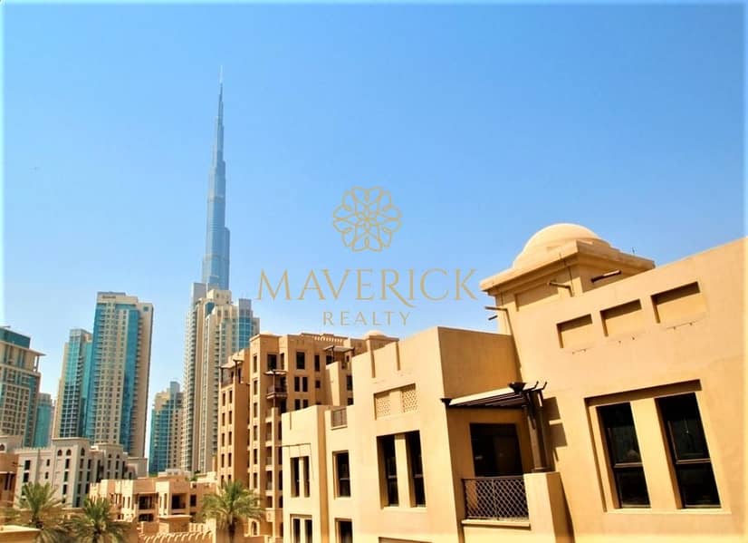 Furnished 1BR | Burj View | Chiller Free