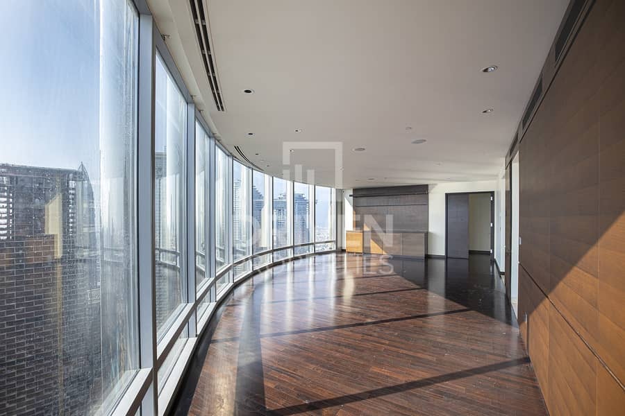 11 On Mid floor |Panoramic view | No Columns