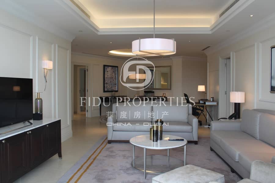 Bright and Spacious | Ready to Move in | Burj View