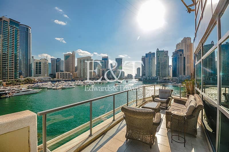 Triplex Villa | Full Marina View | Rare Unit