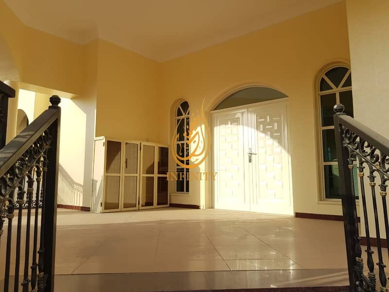 9 Spacious Single Story Four Bedrooms Villa with huge Parking Space