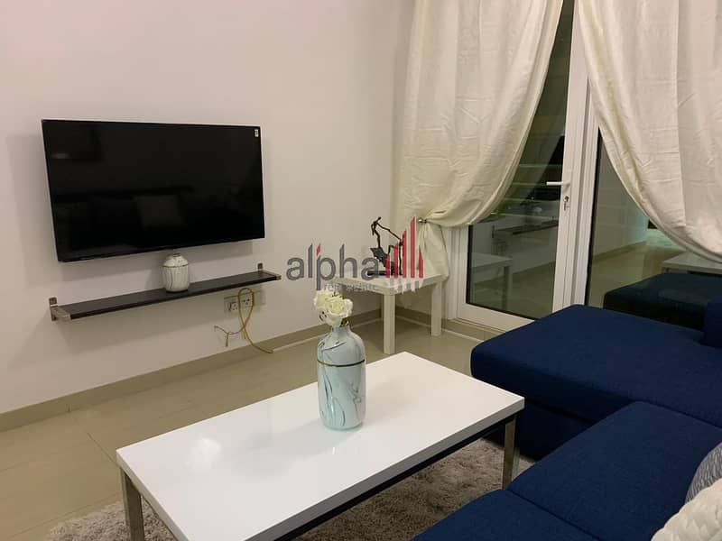 4 distress deal fully furnished 1bed+balcony