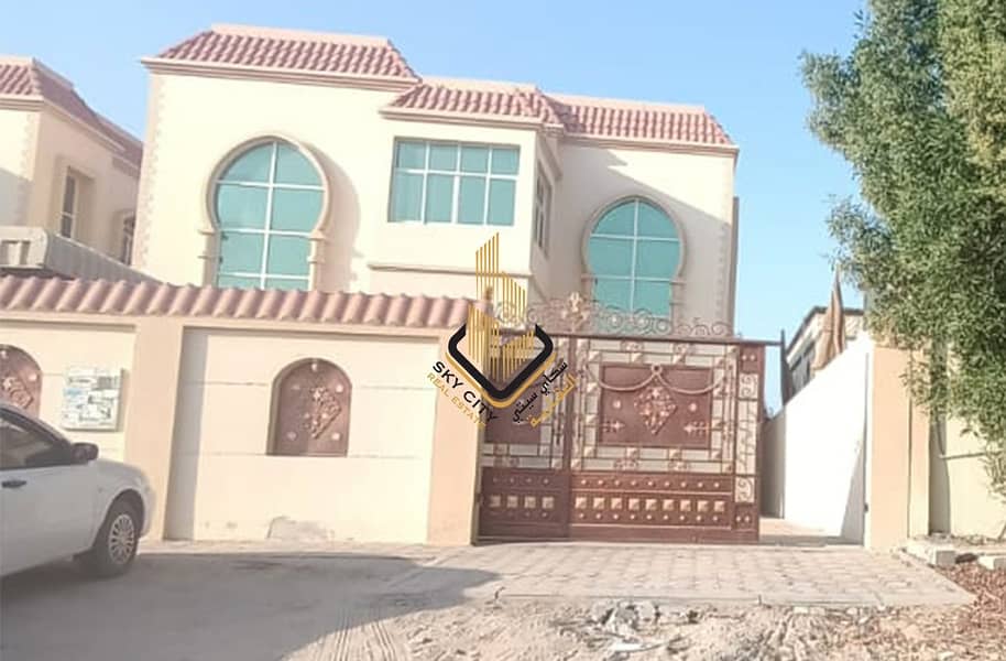 5-room master villa for rent in Ajman