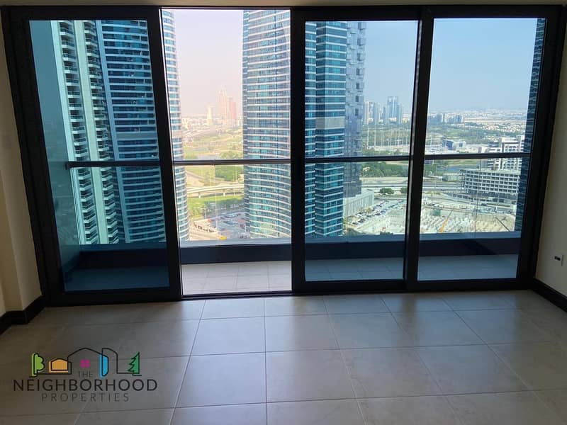 TOP FLOOR | MULTIPLE CHEQUES | 2 BEDROOM +MAID IN JLT NEAR TO METRO STATION
