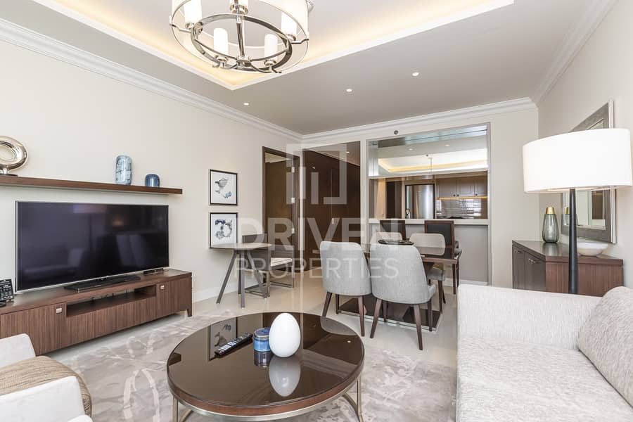 Furnished | Full Burj and Fountain Views