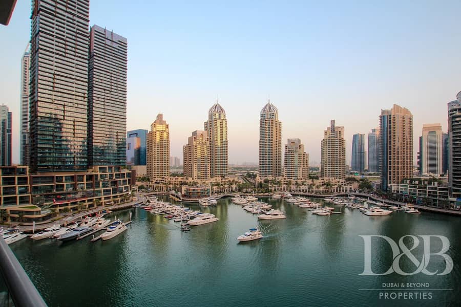 Stunning Marina View | Large Layout 2 Bed