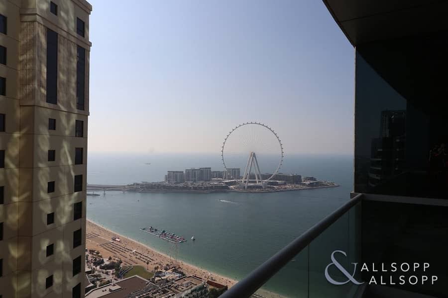 2 Beds | Sea Views | Balcony | High Floor