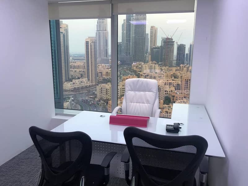 FULLY SERVICED OFFICE FOR RENT IN BUSINESS BAY