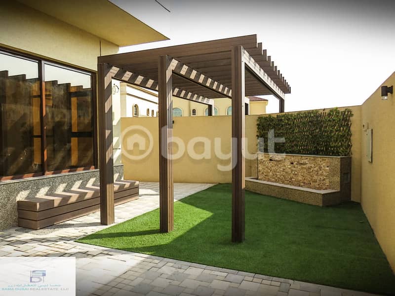 Special villa with special finishing stone all the villa for sale