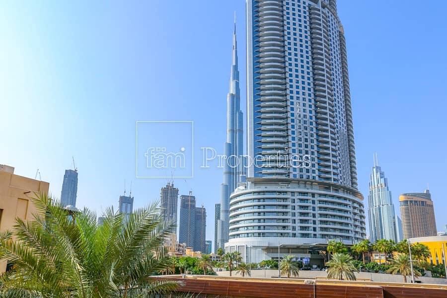 2BR + Study | Close to Dubai Mall | Burj Views