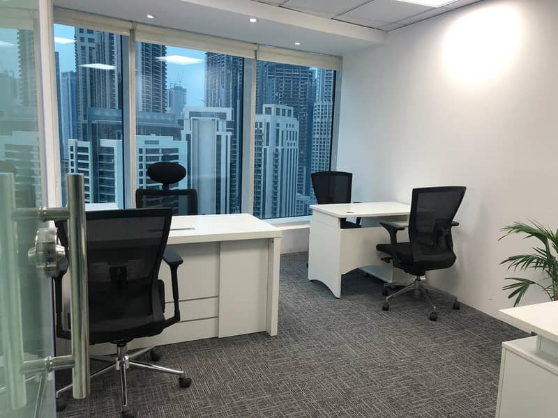 Fully Furnished | Serviced Offices | With Ejari