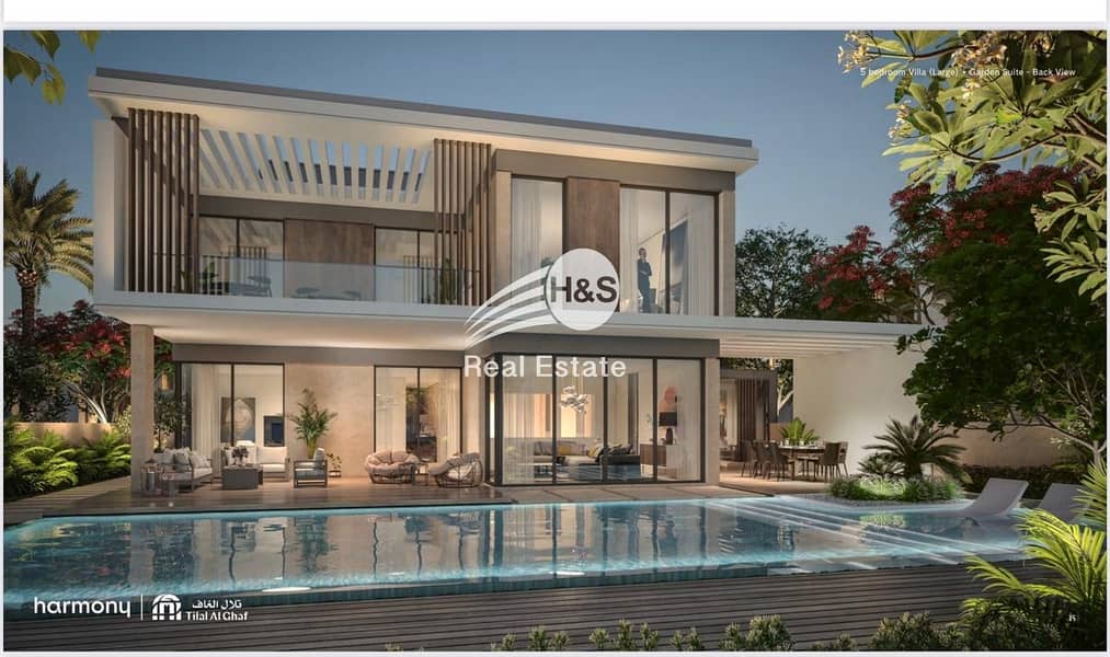 Independent Villa Harmony Tilal Al Ghaf with 6 Yrs Payment Plan