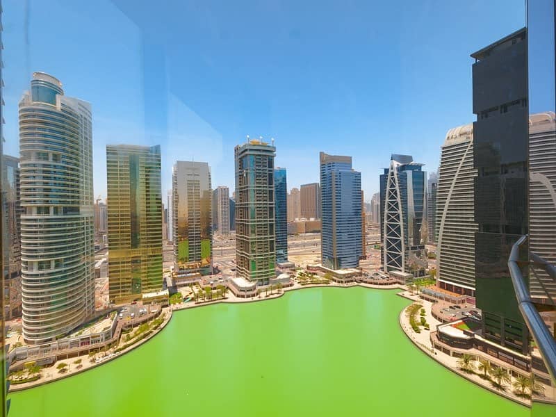 Corner unit|Fitted with partitions|High floor|Gold tower JLT
