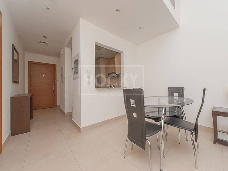 11 Furnished | 1 Bed | Kitchen Equipped | Business Bay