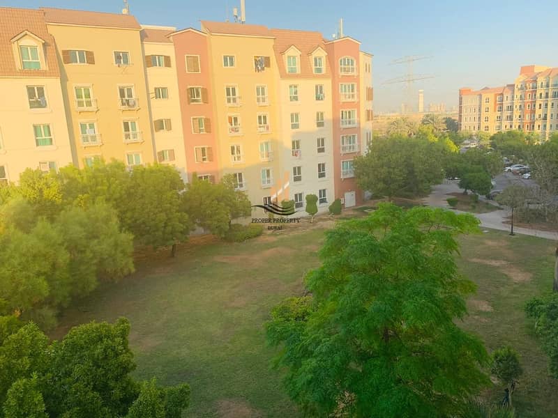 Beautiful Garden View  U Type Bigger lay out 1 bed  room + store in Med cluster street 4