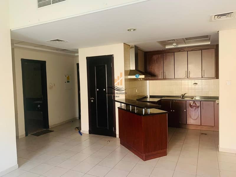 3 Beautiful Garden View  U Type Bigger lay out 1 bed  room + store in Med cluster street 4