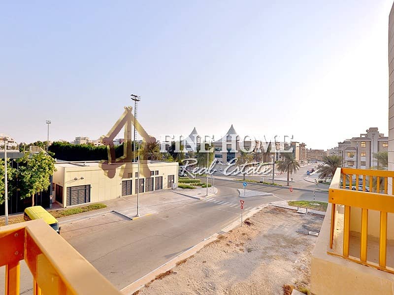 Villa Apartment | 4BR with Balcony + Maids Rm