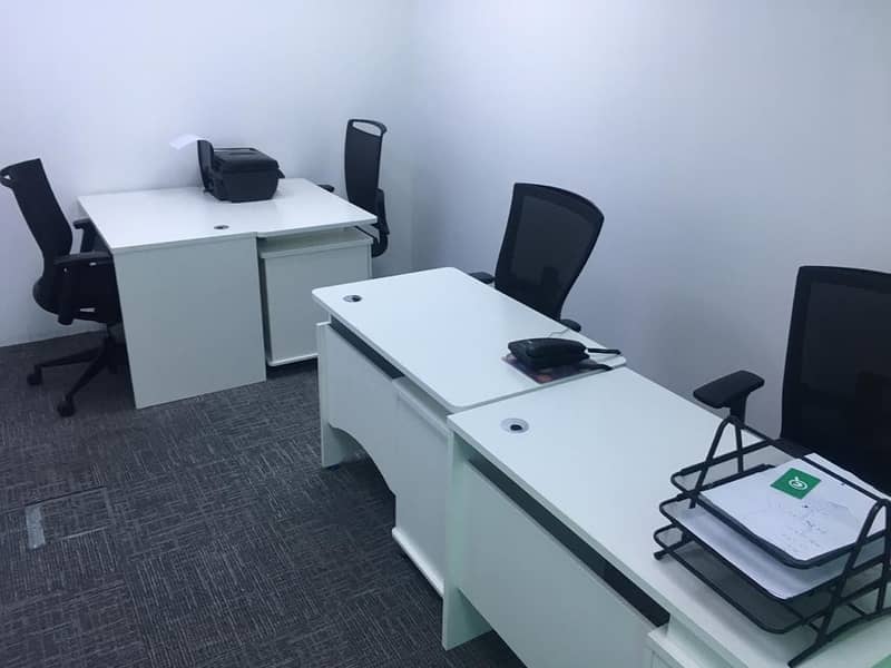 Move now ready and fully fitted sharing office available with EJARI