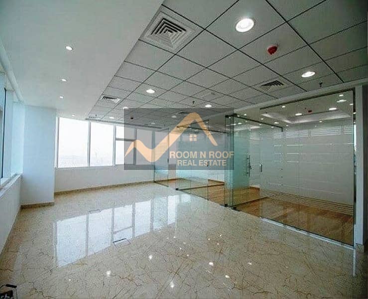 7 Glass Partitions| Fully Fitted Office| Private Toilet & Pantry| HDS Tower| JLT
