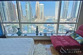 Full Marina Views | 2 Bed + Study | 1705 SqFt