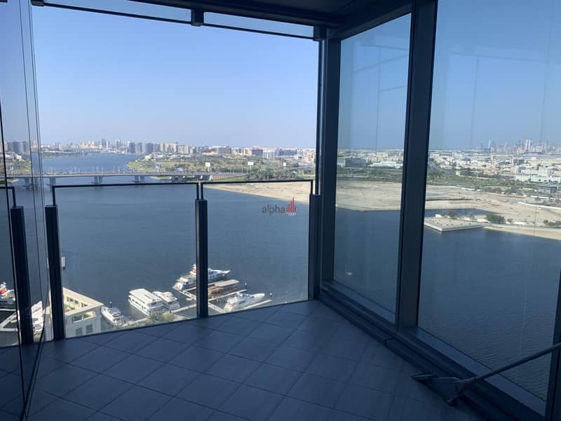 3 Immaculate View of Creek | Vacant 1 BHK | D1 Tower