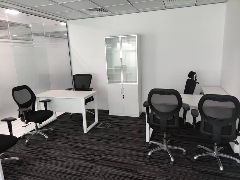 BEST DEAL IN NOVEMBER! FURNISHED AND SERVICED OFFICE IN BUSINESS BAY