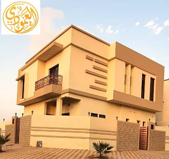 Freehold villa snapshot for sale in Ajman only 20 minutes to Dubai, modern design close to services and Sheikh Mohammed Bin Zayed Street
