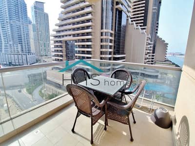 شقة 2 غرفة نوم للايجار في دبي مارينا، دبي - Furnished | Spacious + Bright 2 BR | Large Balcony شقة 2 غرفة نوم للايجار في دبي مارينا، دبي - Furnished | Spacious + Bright 2 BR | Large Balcony