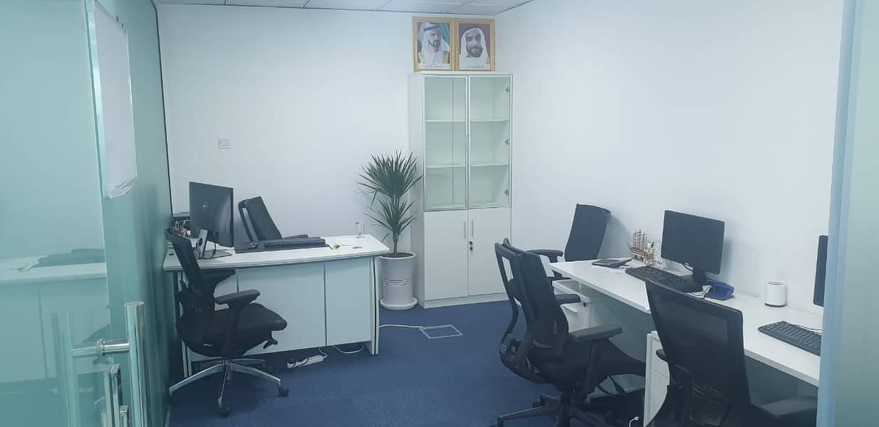 FULLY FURNISHED & SERVICED OFFICE FOR RENT