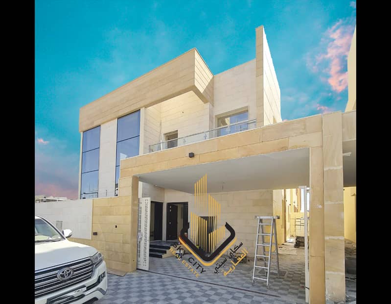 Modern villa on the neighboring street with distinctive design for sale at an attractive price