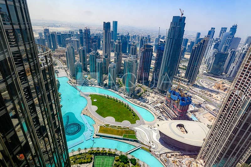 Burj Khalifa | High floor | Fountain views