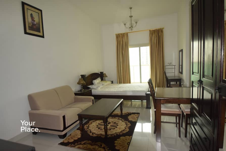 Furnished With Balcony - 12 Cheques Furnished With Balcony - 12 Cheques