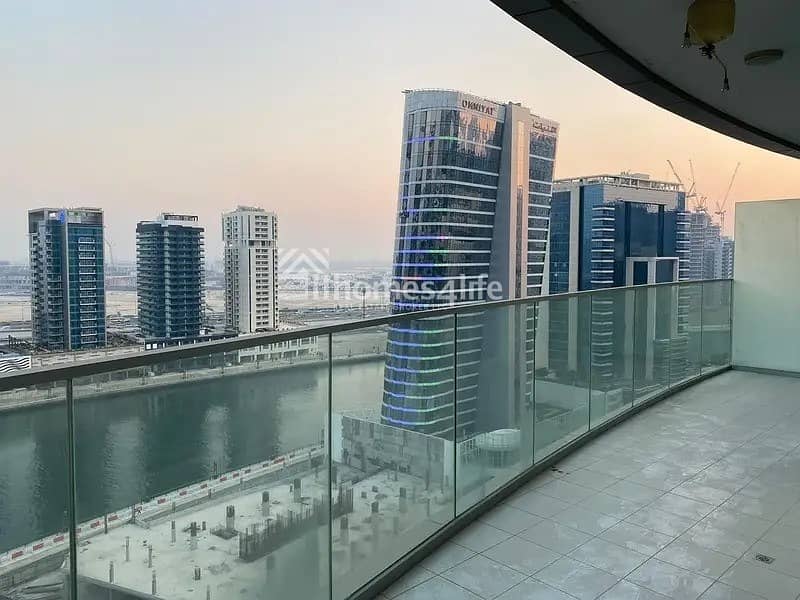 Canal View | Luxurious Furnished | 1BR Apartment | Largest Balcony