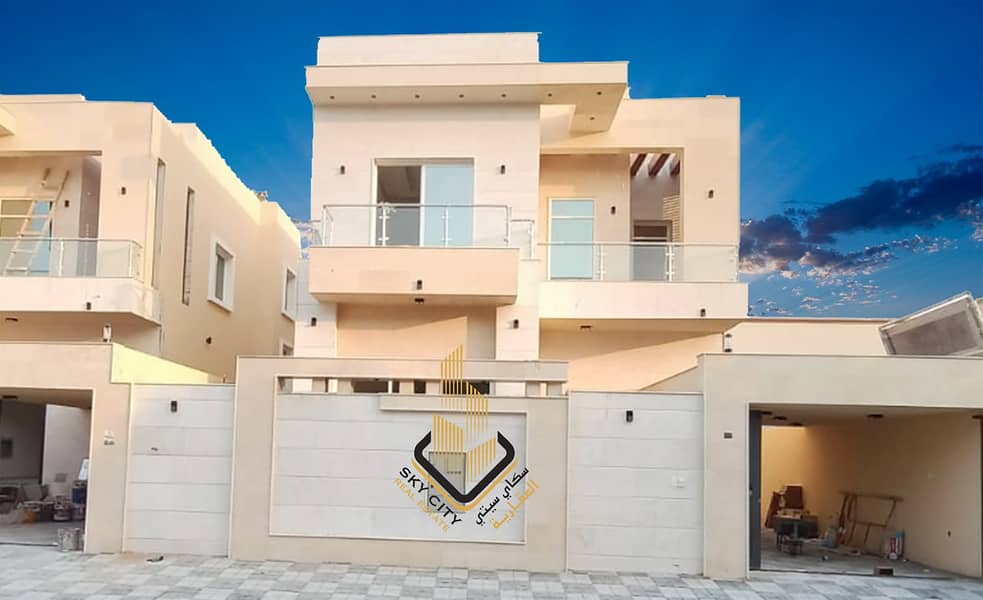 Modern  New villa with distinctive design for sale at an attractive price