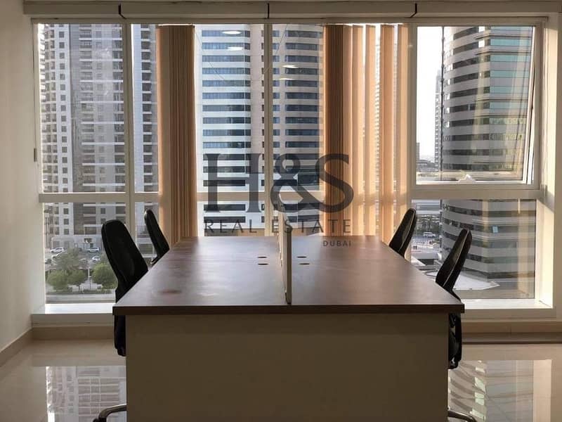 4 Fitted Office I  Mid Floor I Close to JLT  Metro
