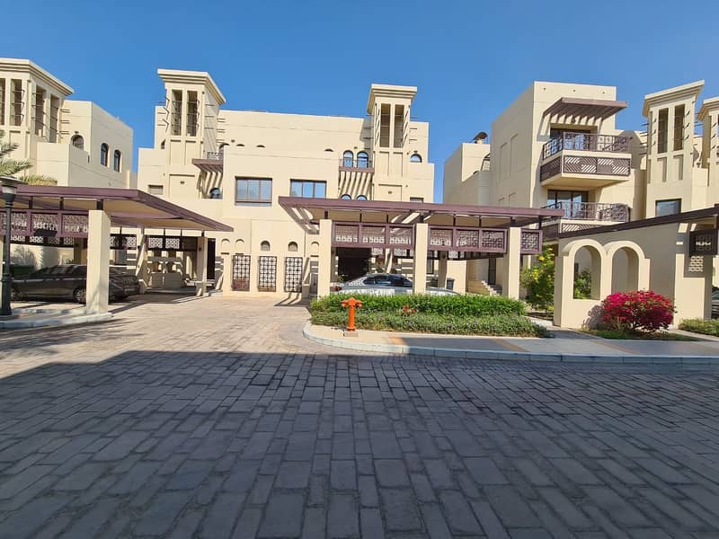 Luxury and Unique Style 4 Bedroom Villa with Maids room available for rent at Mohammad Bin Zayed City . . . . .