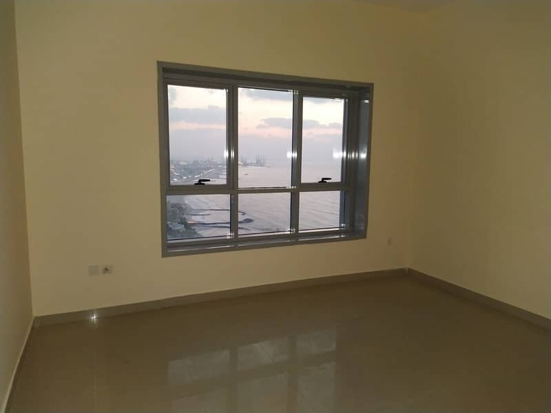 FULLY SEA VIEW 1BEDROOM HALL FOR SALE CORNICHE TOWER