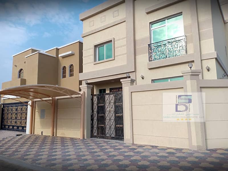 Own your villa now With ZERO DOWN PAYMENT on al yasmen area Freehold for all the nationality on the main road directly