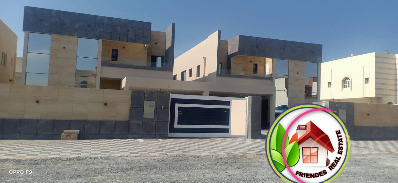 Owning the most luxurious villa in Ajman Modern directly from the owner without first payment with bank financing with a plot of up to 25 years with the lowest Islamic benefit