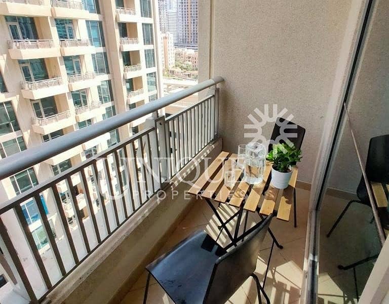 5 Fully Furnished Studio | Partial Fountain view